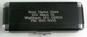 PERSONALIZED ALUMINUM DART CASE WITH FREE ENGRAVING  