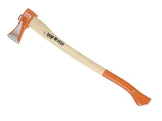 The Bahco SUS splitting axe has a wedge shaped axe head which provides 