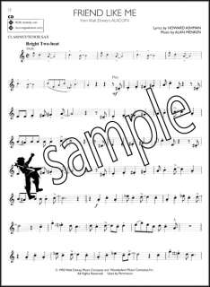 Disney Solos for Clarinet or Tenor Sax Saxophone Sheet Music Book 