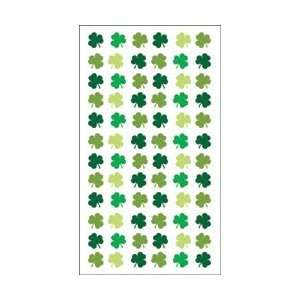   Stickers Four Leaf Clover Repeat; 6 Items/Order Arts, Crafts & Sewing