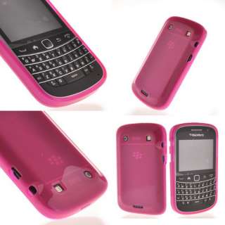   COQUE GEL pour BLACKBERRY BOLD 9900 + FILM   HOUSSE SILICONE 