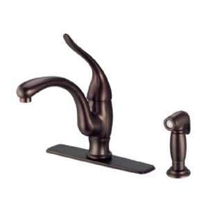 Danze Low Lead Single Handle Kitchen Faucet w/ Spray D405521RB Oil Rub 