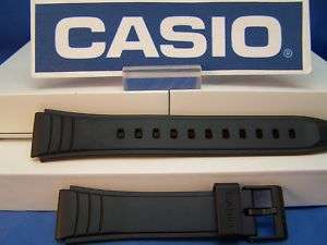   Casio Watch Band AW 49 Black Rubber Strap Fits Most Any 19mm 