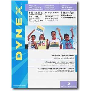  Dynex DX TSHT5 5 Pack T Shirt Transfers Arts, Crafts 