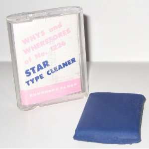  Eberhard Faber, Star Type Cleaner, No. 1226, Plastic 