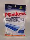 PLAIN FINE Flossers Plackers Dental Floss Picks 50 NEW