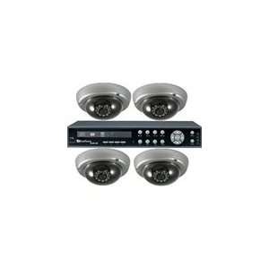   Video Security 4 Channel Everfocus DVR Complete System
