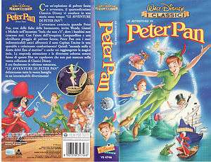 Le avventure di Peter Pan (1953) VHS (VS 4746)  