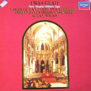 Canterbury Choir   Philip Jones Brass ~ I Was Glad ~ LP  