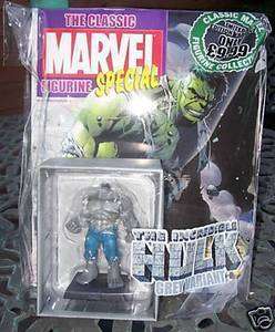 Classic Marvel Figurine Collection Grey Gray Hulk  