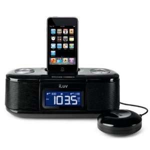  iLuv iPod Docking Alarm Clock with Vibrating Bed Shaker 