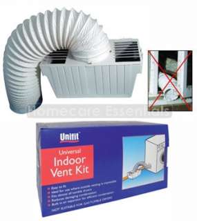Universal Indoor Tumble Dryer Condenser Vent Kit / Box  