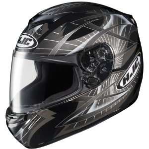 HJC CS R2 Storm Full Face Motorcycle Helmet MC 5 Black Large L 214 954