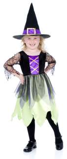 Toddler Green and Purple Storybook Witch Costume   Witch Costumes