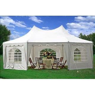   x13 Wedding Party Tent Canopy Gazebo Heavy Duty Water Resistant White