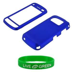  Dark Blue Rubberized Hard Case for Nokia N97 Phone Cell 