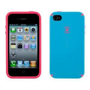   Blue & Pink Shell Case for Apple iPhone 4 Cell Phones & Accessories