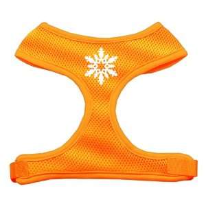   Snowflake Design Soft Mesh Harnesses Orange Extra Large