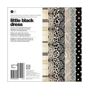  Basic Grey Little Black Dress Paper Pad 6X6 36 Sheets 18 