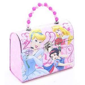  Disney Princess Light Pink Tin Lunch Box