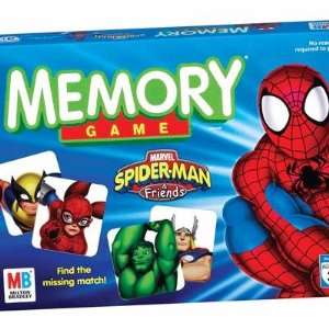  MEMORY GAME Spiderman & Friends Edition Toys & Games