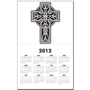 Calendar Print w Current Year Celtic Cross