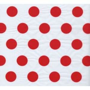    Red Polka Dot Tissue Wrapping Paper 10 Sheets 