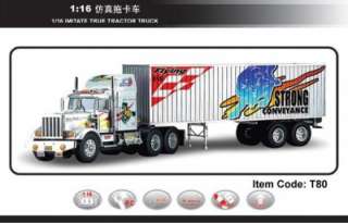 36 RC 18 Wheeler Truck w/Container T80  