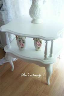   TABLE 1950s Shabby Victorian Cottage Chic LIVING ROOM, BEDROOM  