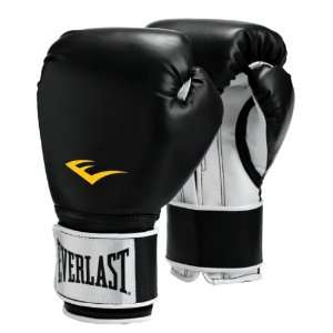  Pro Style Boxing Gloves Black 14oz Sold Per PR Sports 