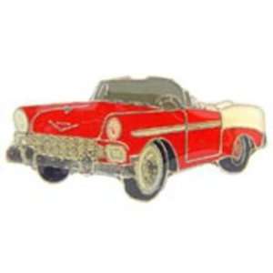  1956 Chevy Convertible Red Pin 1 Arts, Crafts & Sewing