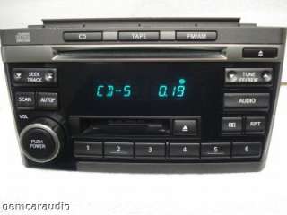 01 02 03 Nissan Maxima Radio Stereo Tape CD Player PN 2431D OEM CN120 