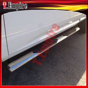 2001 2011 Chevy Silverado Extended Ext Cab 4 Stainless Oval Nerf Step 