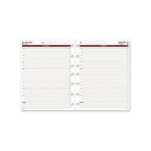  Day Runner Products   Calendar Page Refills, 2009, 7 Hole 