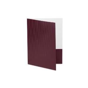  9 x 12 Presentation Folder   Pack of 500   Burgandy 