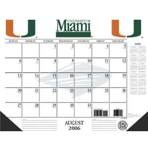   Hurricanes 22x17 Academic Desk Calendar 2006 07