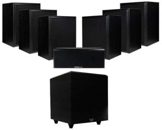   Channel Home Theater Surround Sound Speaker System w/8 Powered Sub