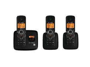   DECT 6.0 3X Handsets Cordless Phones Integrated Answering Machine