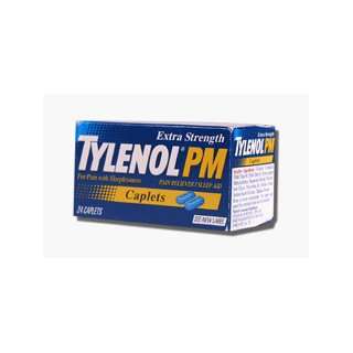  Tylenol Extra Str Pm CapletsExtra Str Pain Reliever 24 