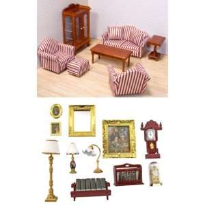  Living Room Furniture and Accessory Set 112 Scale by 