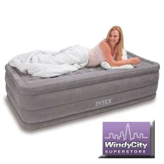   Twin Size Air Bed Mattress Built in AC Airbed Pump 078257315789  