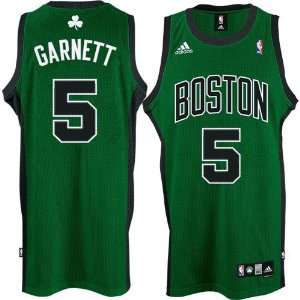  adidas Boston Celtics #5 Kevin Garnett Green Road Swingman 