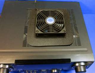 Receiver/Amplifier cooling fan w/Super air chamber base  