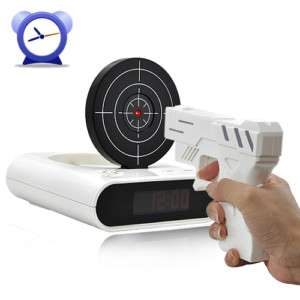 Gun Alarm Clock   Cool Tech Gadget  