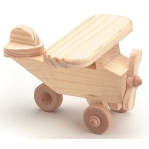  Wood Toy Kit Airplane 