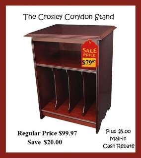 Crosley ST47 Record Player Stereo Stand NOW ON SALE  