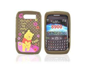    Disney Blackberry Curve 8900 Silicone Case Winnie Pooh