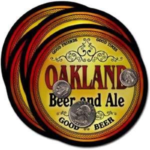  Oakland, NE Beer & Ale Coasters   4pk 