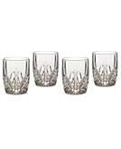 Marquis by Waterford Barware, Set of 4 Brookside Double Old Fashioned 