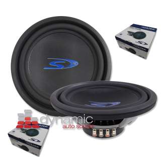 TWO (2) ALPINE SWS 1243D 12 DUAL 4 OHM TYPE S SERIES CAR SUBWOOFERS 